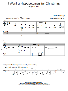 I Want A Hippopotamus For Christmas von Jennifer Linn (Download) 