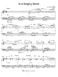 In A Singing Mood von Tony Caramia (Download) 