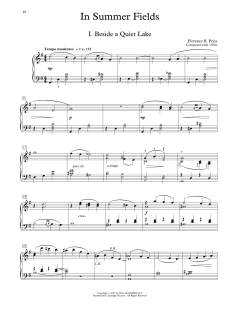 In Summer Fields von Florence Price (Download) 