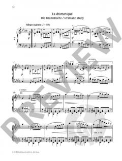 12 brillante und melodische Etüden op. 105 von Johann Friedrich Burgmüller 