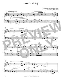 Itsuki Lullaby von Traditional Japanese Folk Song (Download) 