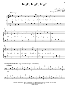 Jingle, Jingle, Jingle von Johnny Marks (Download) 