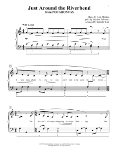Just Around The Riverbend von Alan Menken (Download) 