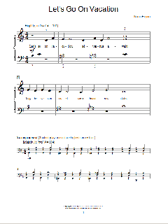 Let's Go On Vacation von Mona Rejino (Download) 