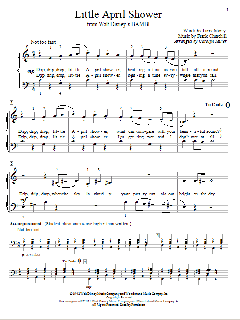 Little April Shower von Frank Churchill (Download) 