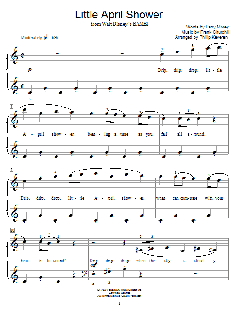 Little April Shower von Frank Churchill (Download) 