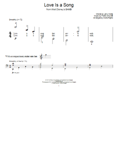 Love Is A Song von Larry Morey (Download) 