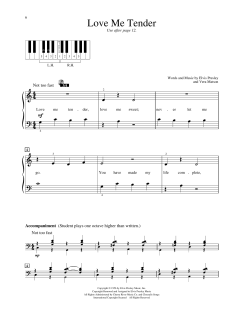 Love Me Tender von Elvis Presley (Download) 