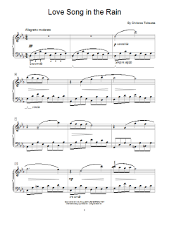 Love Song In The Rain von Christos Tsitsaros (Download) 