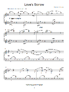 Love's Sorrow von Christos Tsitsaros (Download) 