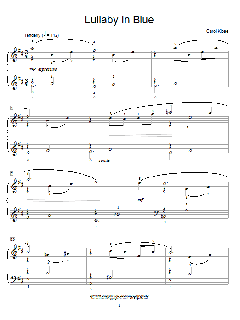 Lullaby In Blue von Carol Klose (Download) 