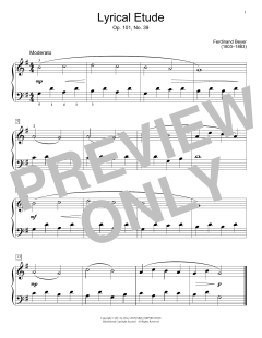Lyrical Etude von Ferdinand Beyer (Download) 