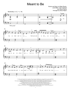 Meant To Be von Bebe Rexha (Download) 