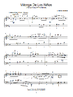 Milonga De Los Ninos von Christos Tsitsaros (Download) 