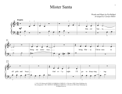 Mister Santa von John Thompson (Download) 