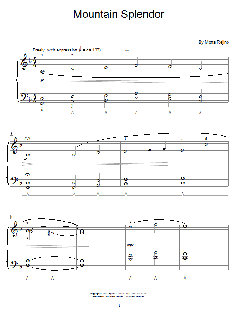 Mountain Splendor von Mona Rejino (Download) 