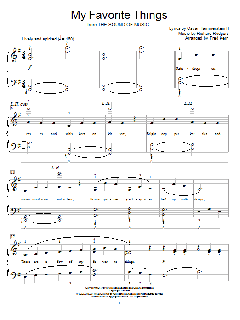 My Favorite Things von Richard Rodgers (Download) 