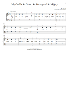 My God Is So Great, So Strong And So Mighty von Traditional (Download) 