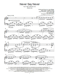 Never Say Never von Justin Bieber (Download) 