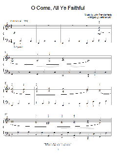 O Come, All Ye Faithful von Jennifer Linn (Download) 