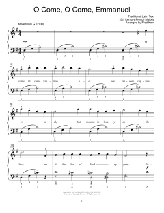 O Come, O Come Emmanuel von Fred Kern (Download) 