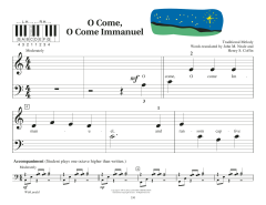 O Come, O Come Immanuel von Henry S. Coffin (Download) 