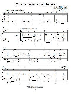 O Little Town Of Bethlehem von Phillips Brooks (Download) 