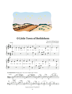 O Little Town Of Bethlehem von Lewis H. Redner (Download) 