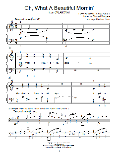 Oh, What A Beautiful Mornin' von Richard Rodgers (Download) 