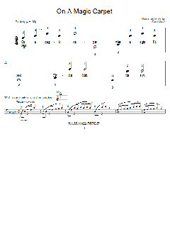 On A Magic Carpet von Carol Klose (Download) 