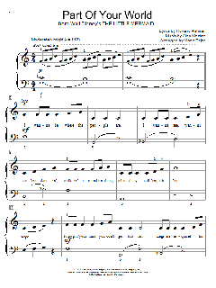 Part Of Your World von Alan Menken (Download) 