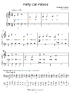 Party Cat Parade von Jennifer Linn (Download) 