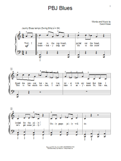 PBJ Blues von Carol Klose (Download) 