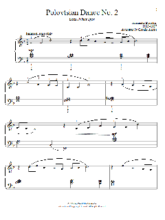 Polovtsian Dance No. 2 von Alexander Borodin (Download) 
