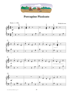 Porcupine Pizzicato von Phillip Keveren (Download) 
