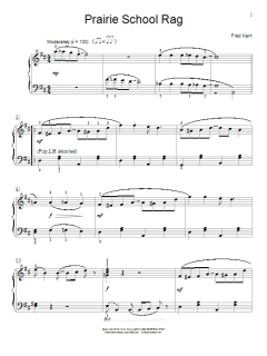 Prairie School Rag von Fred Kern (Download) 