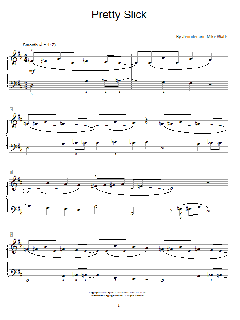 Pretty Slick von Mike Watts (Download) 