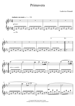 Primavera von Ludovico Einaudi (Download) 