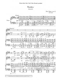 5 Duette op. 14 von Max Reger 