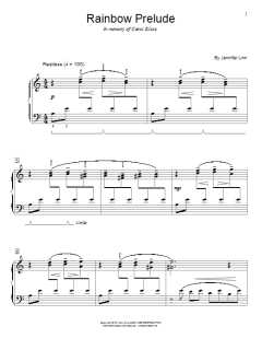 Rainbow Prelude von Jennifer Linn (Download) 