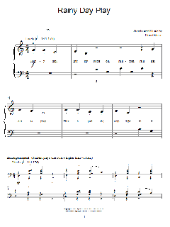 Rainy Day Play von Carol Klose (Download) 
