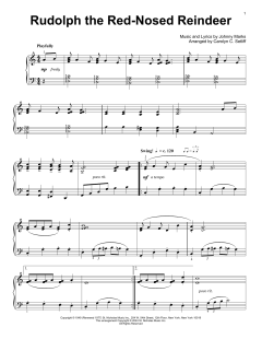 Rudolph The Red-Nosed Reindeer von Johnny Marks (Download) 