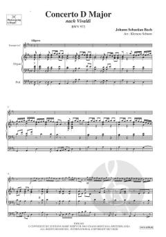 Concerto in D-Dur DOWNLOAD von Johann Sebastian Bach 
