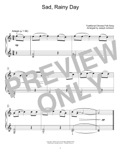 Sad, Rainy Day von Traditional Chinese Folk Song (Download) 