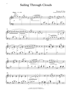 Sailing Through Clouds von Florence Price (Download) 