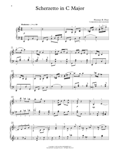 Scherzetto In C Major von Florence Price (Download) 