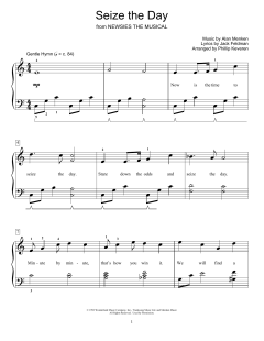 Seize The Day von Alan Menken (Download) 