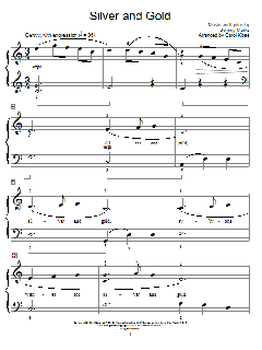 Silver And Gold von Johnny Marks (Download) 