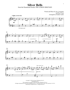 Silver Bells von Ray Evans (Download) 