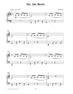 Six Ate Beets (Download) 